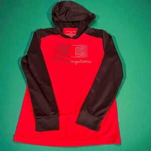 Champion Authentic Athletic Red Hoodie Youth 14–16
